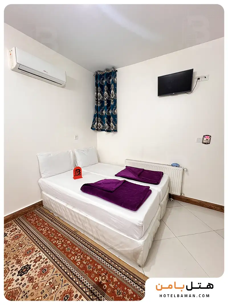 اتاق دوتخته (با سه وعده غذایی)